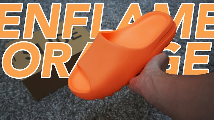 PERFECT SUMMER SLIDE! Yeezy Slide Enflame Orange Review