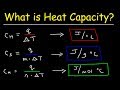 What Is The Difference Between Specific Heat Capacity, Heat Capacity, and Molar Heat Capacity