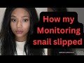 How my Monitoring Snail slipped