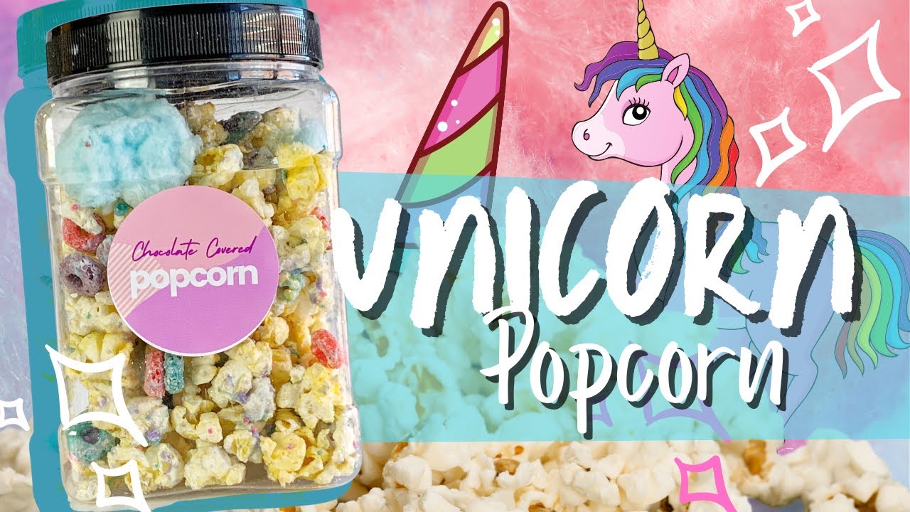 Unicorn Marshmallow Popcorn