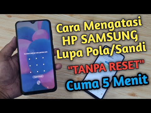 cara mengatasi hp samsung lupa pola/sandi tanpa reset.