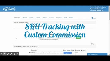 Affiliatly: How to set custom commission per SKU/product