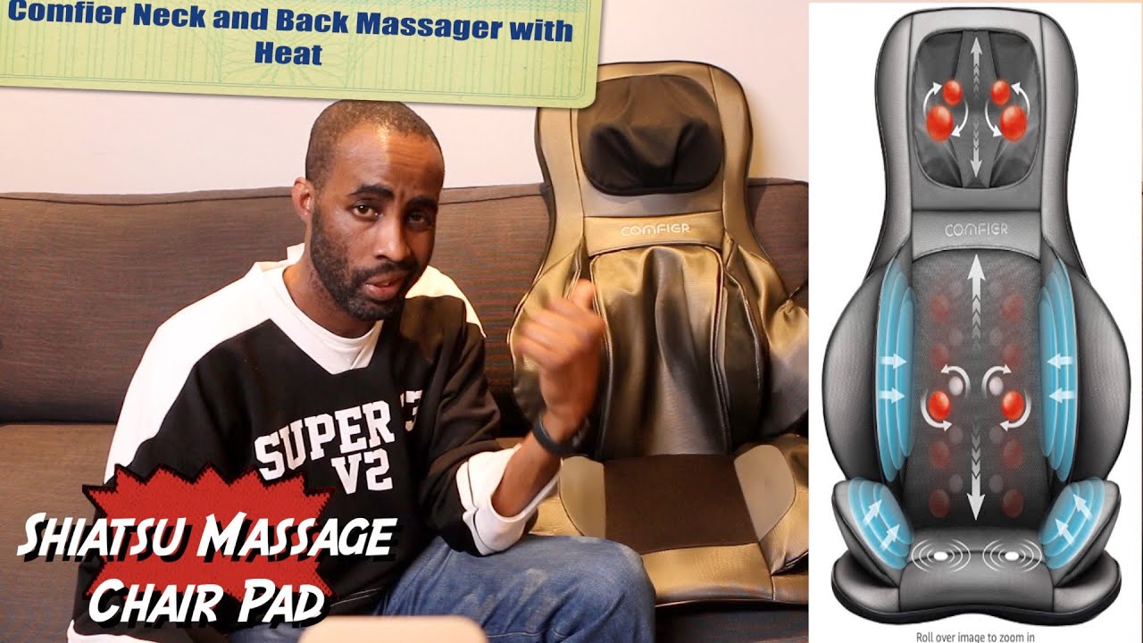 Deluxe 3D Neck and Back Massager with Heat @