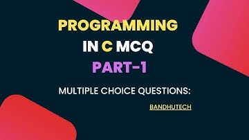 PROGRAMMING IN C MCQ | DCA | PGDCA