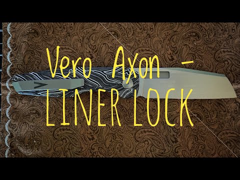 Vero Axon - Liner Lock. Overview and Flicks. Fantastic EDC Knife and excellent everyday cutting tool