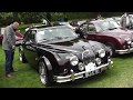 Jaguar Mark 2 several examples at The Royal Windsor Jaguar Festival