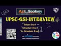 GSI Interview Batch 2026_@AskGeologyLEARN