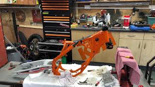 Ktm 250 SXF full rebuild