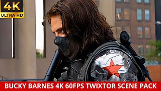BUCKY BARNES SCENE PACK | 4K 60FPS TWIXTOR | (BEST QUALITY)