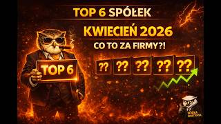 TOP 6 COMPANIES TO BUY IN APRIL 2026! 🦉📈