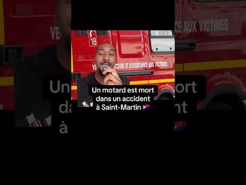 Un motard est mort dans un accident à Saint-Martin #saintmartin #antilles #971