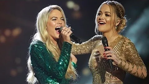 Rita Ora and Louisa Johnson sing And I am Telling ...