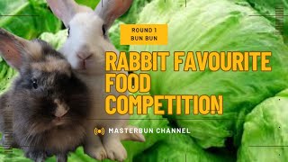 Masterbun rabbit Favourite Food competition