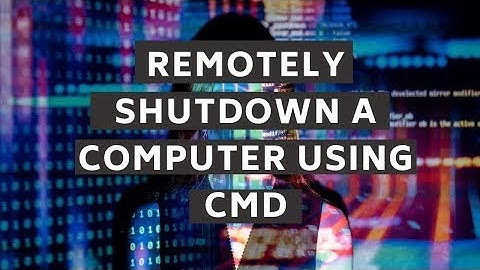 How to Remotely Shutdown any Computer with CMD New 2022