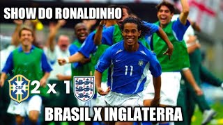 Copa 2002 | Brasil vs Inglaterra 2×1 MELHORES MOMENTOS