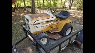 Cub Cadet 1200 first start in years