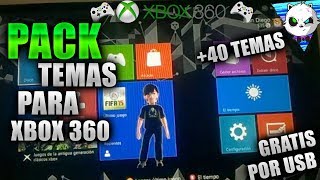 Como descargar y pasar temas a mi xbox 360|por USB-PACK TEMAS GRATIS|YonkistTutoriales