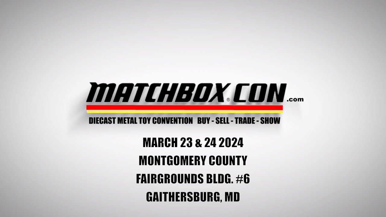MatchboxCon: DIECAST SHOW EXHIBITORS ***DEC. ONLY SPECIAL*** BUY 1 ...
