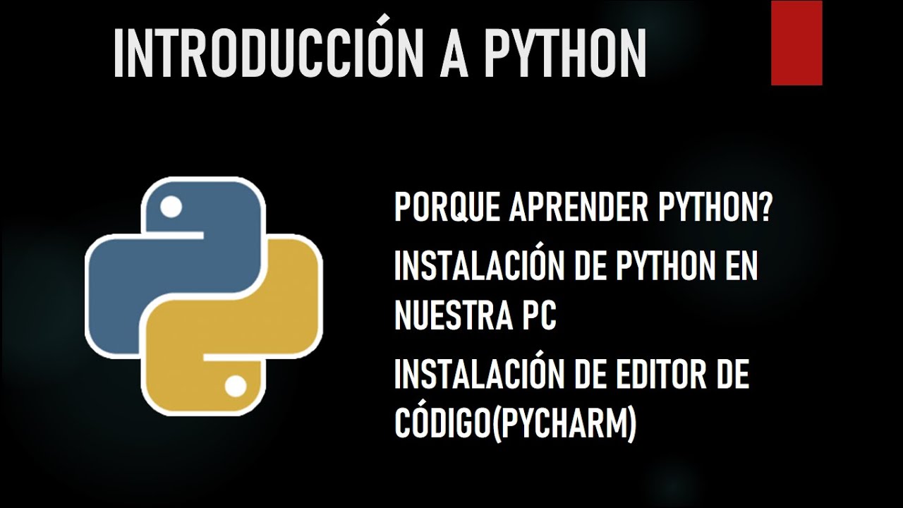 PYTHON desde cero - Introducción a Python - Clase 1 - YouTube