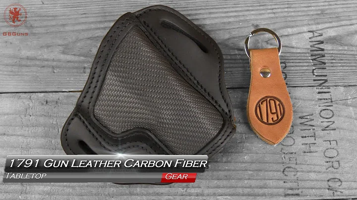 World's First Carbon Fiber and Leather Holster by 1791 GunLeather