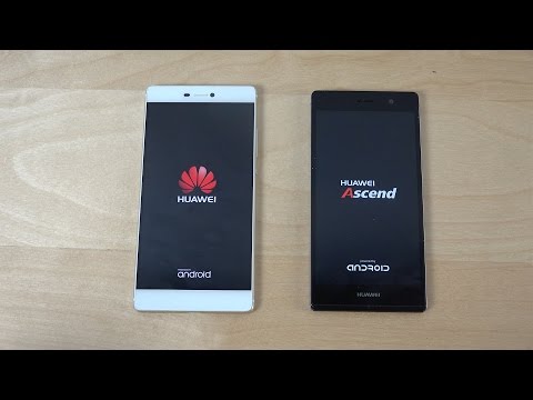 Huawei P8 vs. Huawei Ascend P7 - Which Is Faster? (4K)