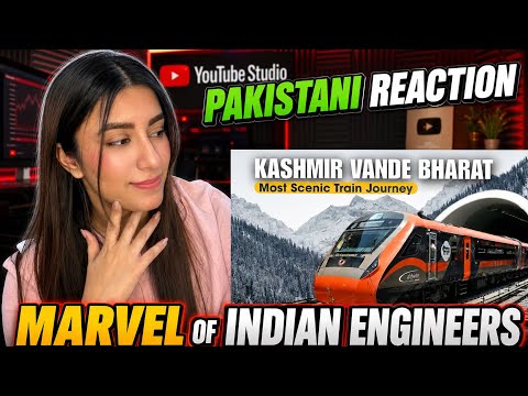 Pakistani Reacts on Scenic Train Journey Through Kashmir Valley | Vande Bharat | Srinagar To Katra