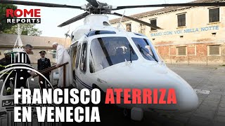 🎭VENECIA | Francisco aterriza en Venecia y visita una cárcel de mujeres