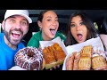 FAMOUS CUBAN PASTRY, CAKE, AND CHEESE ROLL MUKBANG with PRETTY BASIC PODCAST, REMI & ALISHA MARIE!
