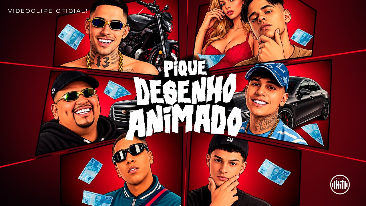 PIQUE DESENHO ANIMADO - MCs Leozinho ZS, Nego Trufa, GH Original, Brenninho VJ, Neguinho PRT DJ Yago