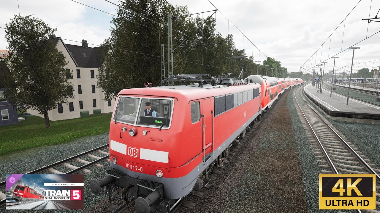 Train Sim World 5 Old Heroes Scenario - New DB BR 111 in DB Traffic Red ...