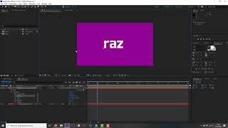 After Effects - podstawy 1