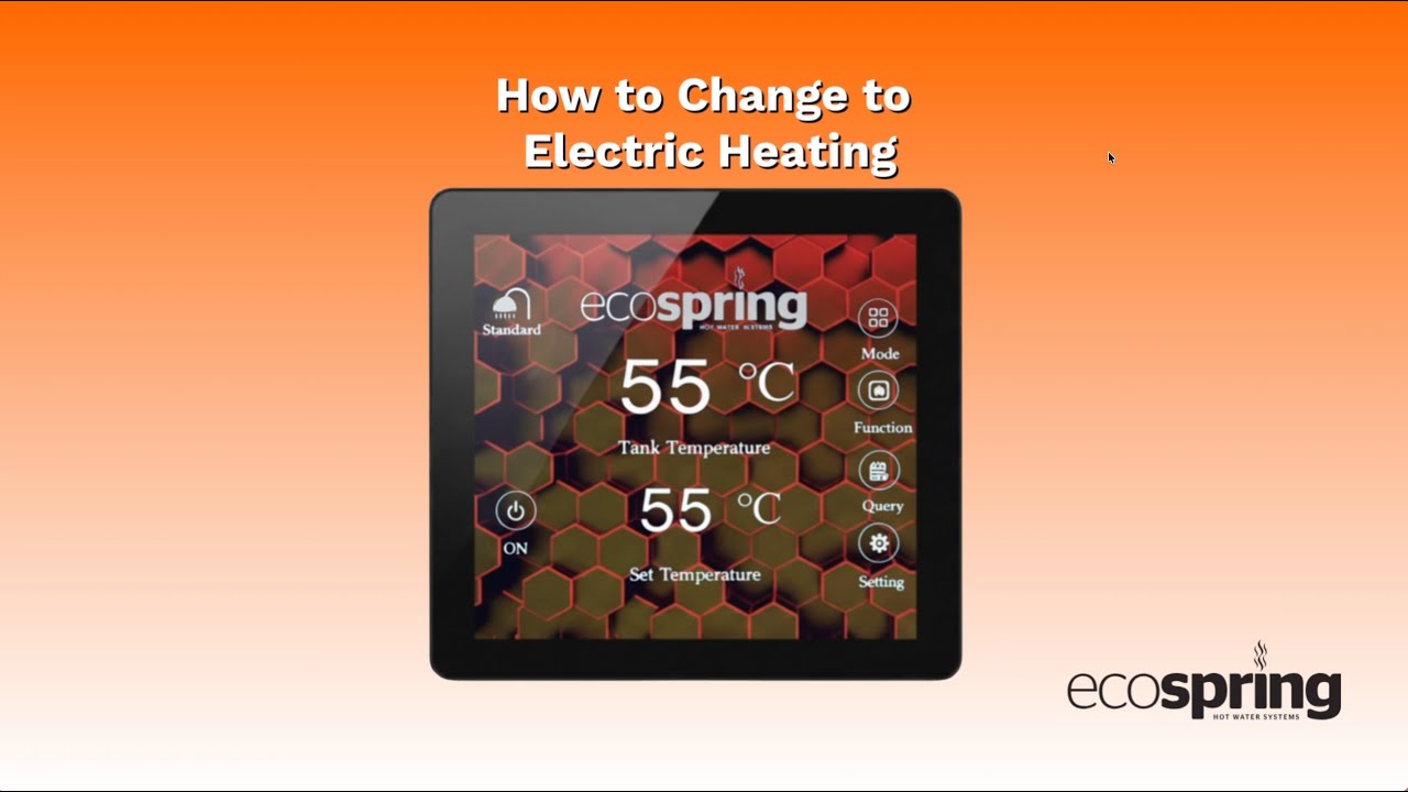 7 How to change to electric heating - YouTube