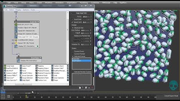 Growing a Brain Pattern [Particle Flow + Frost Tutorial]