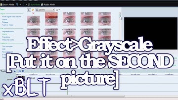 WMM | Effect 1 | Fade to black+&white