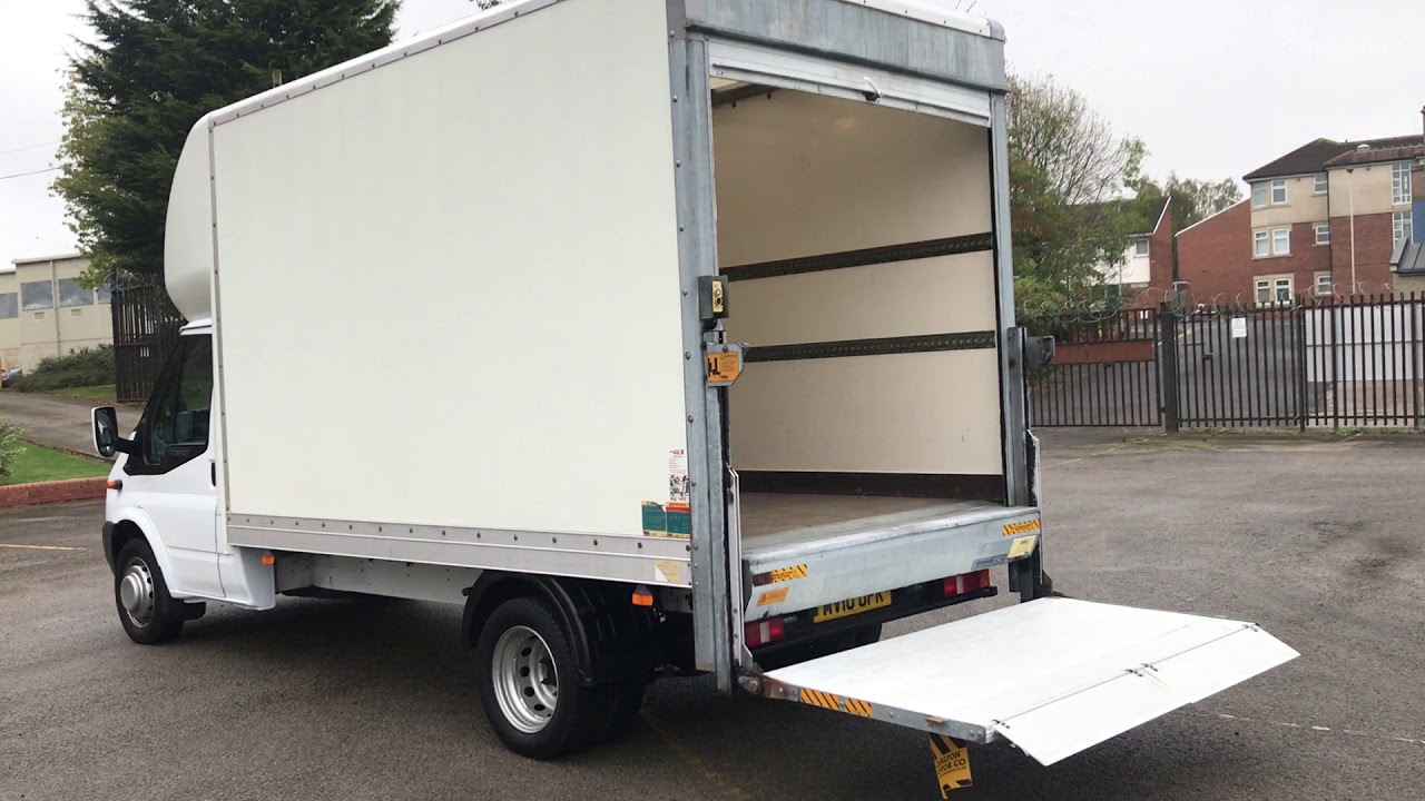 luton vans with tail lift 