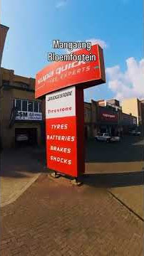 Mangaung. Bloemfontein