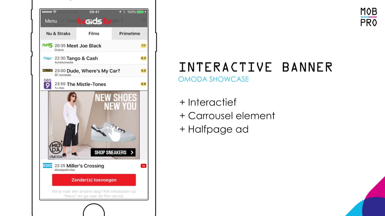 Mobpro Mobile Advertising Omoda Interactive Mobile Banner