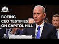 Boeing CEO Dennis Muilenburg faces heat in Congress over 737 Max crashes – 10/30/2019