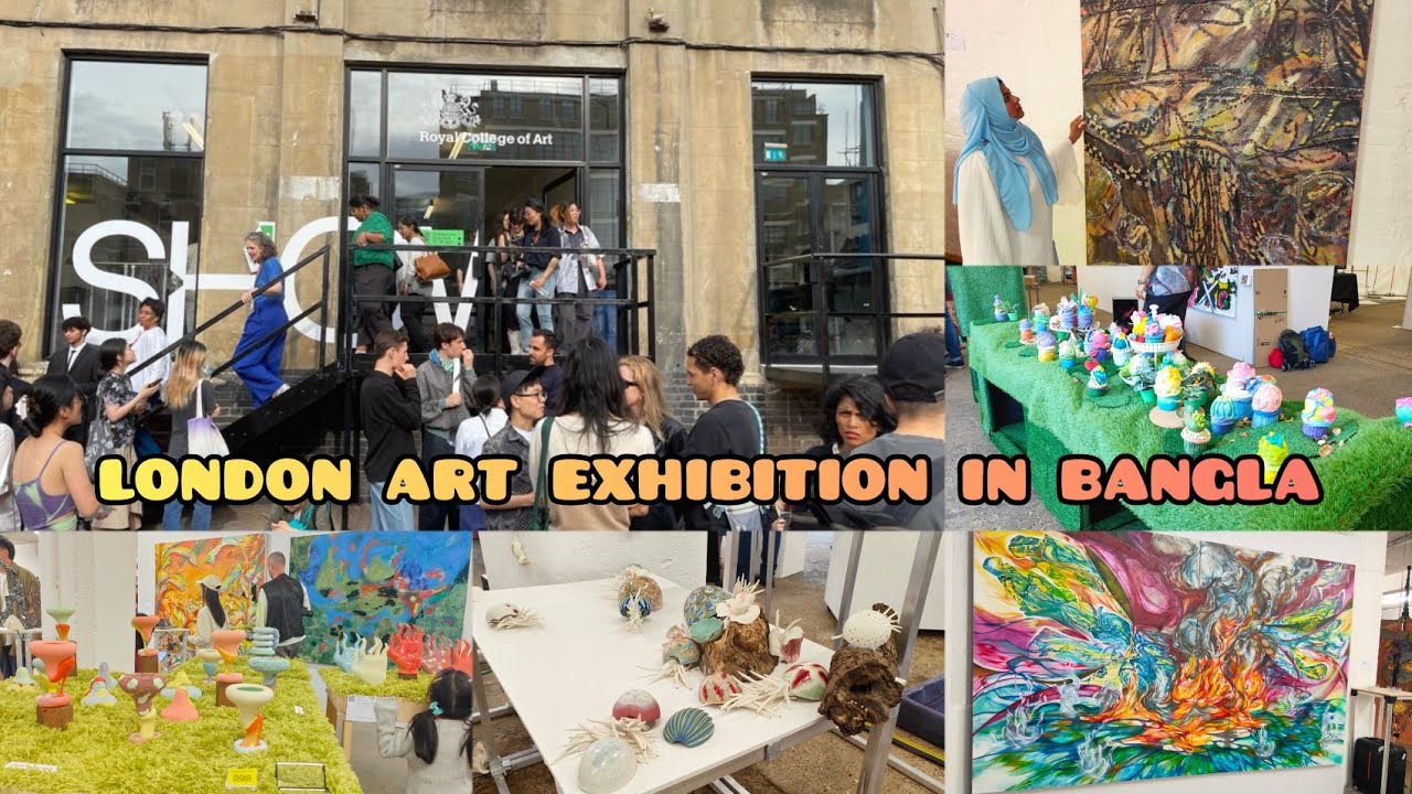 London art exhibition in bangla. london artexhibitions bangla
