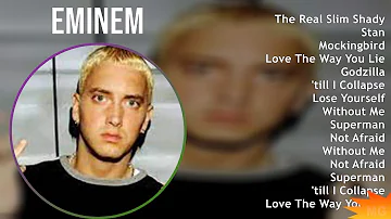 Eminem 2024 MIX Las Mejores Canciones - The Real Slim Shady, Stan, Mockingbird, Love The Way You...