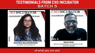 What people have to say about CXO Incubator ? by CXO Incubator 35 views 1 year ago 2 minutes, 58 seconds