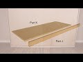 Section 16 Kick Panel Construction Easy DIY Murphy Bed