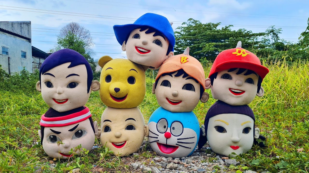 Badut CocoBadut | Mencari Pemilik Kepala Badut Boboiboy Dan Teman-teman dihutan | Part 6