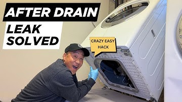 LG Front Load Washer Leaks After Drain Cycle? Try This Crazy Hack!