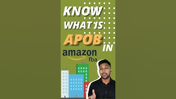 what is APOB in Amazon FBA India