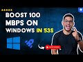How to INCREASE ETHERNET SPEED Limited to 100 Mbps in WINDOWS 11/10 in 53 S