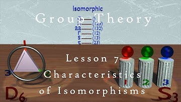 Lesson 7 - Characteristics of an Isomorphism (Abstract Algebra)