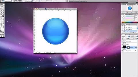 Aqua Sphere Revisited Photoshop Tutorial |