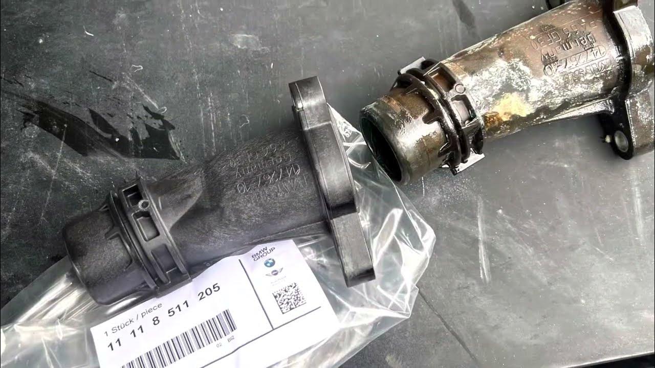 2017 Bmw 530i 2.0 b48 turbo Coolant leak fix - YouTube