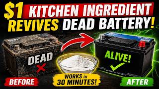 $1 Kitchen Ingredient Revives a DEAD Battery — Why Manufacturers Don’t Want You to Know!